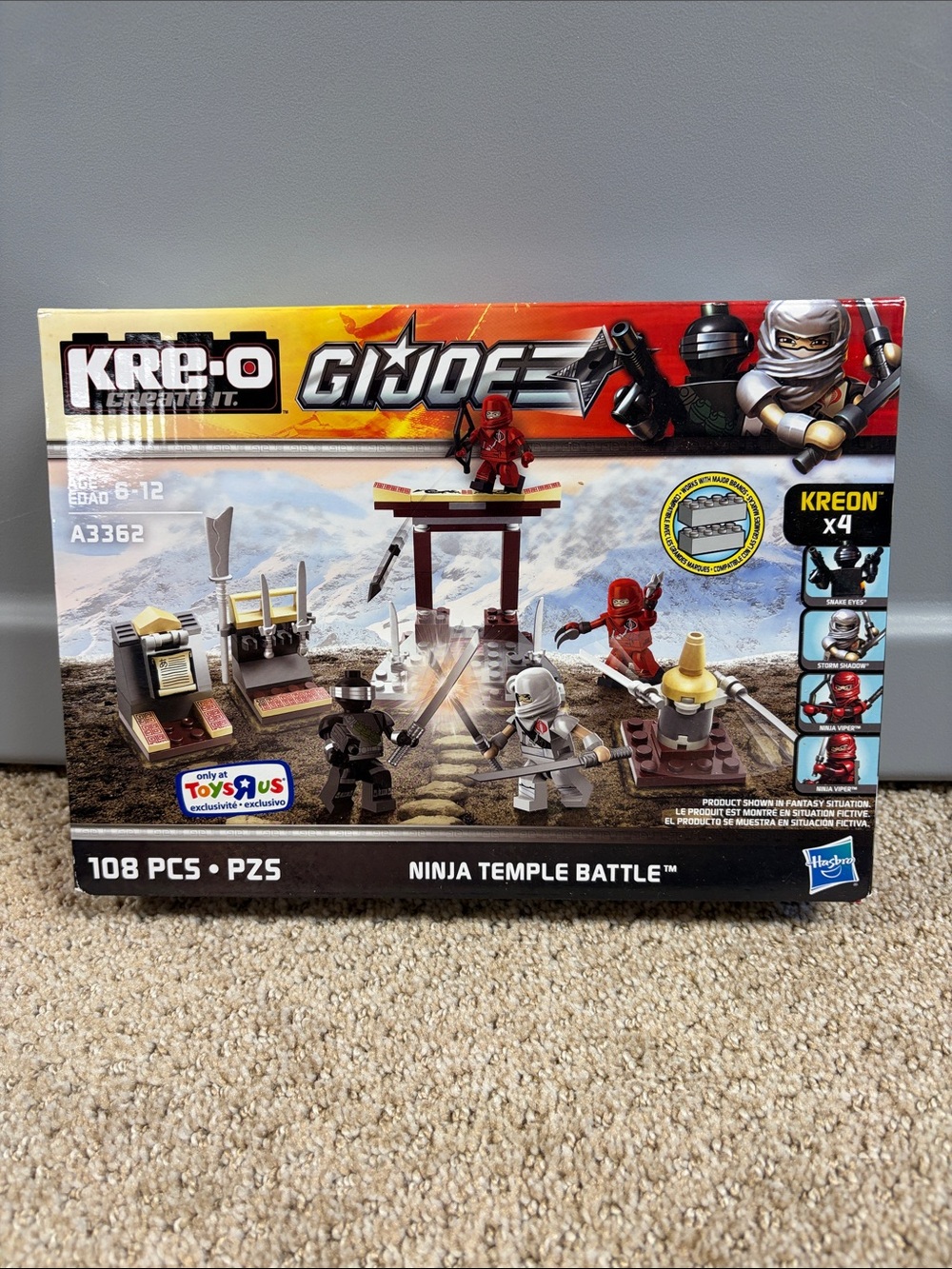 KRE-O G.I. Joe Ninja Temple Battle Toy Set